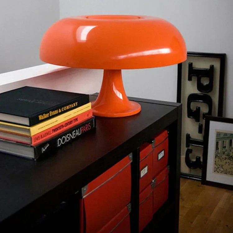 Retro paddenstoellamp tafelverlichting met dimfunctie warmwit nachtlampje sfeerlamp vintage mushroom tafellamp 3000K slaapkamer woonkamer decoratief design E27 fitting | Sulvida
