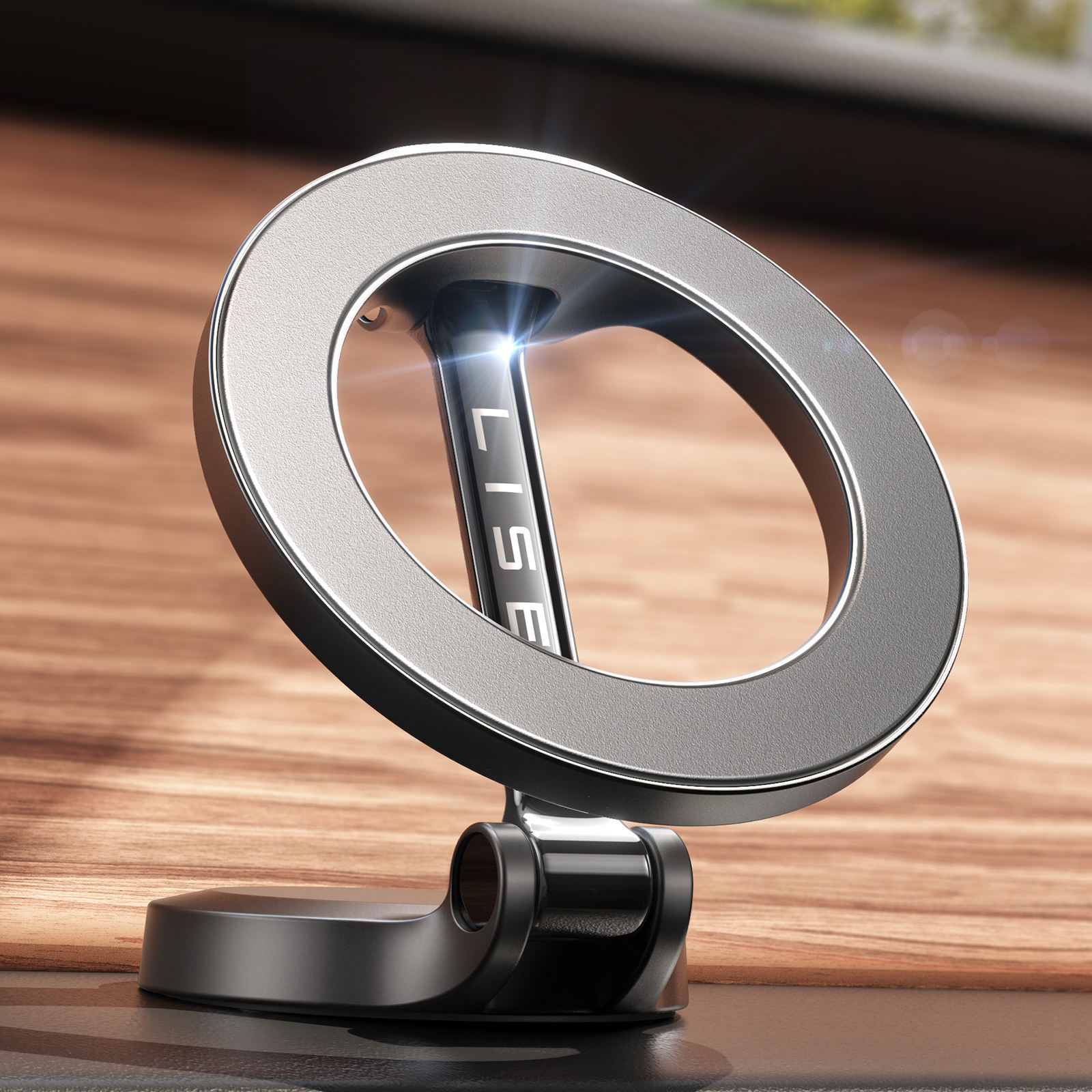 Magnetische Autotelefoonhouder met 360° Rotatie voor Veilig Navigeren | Sulvida