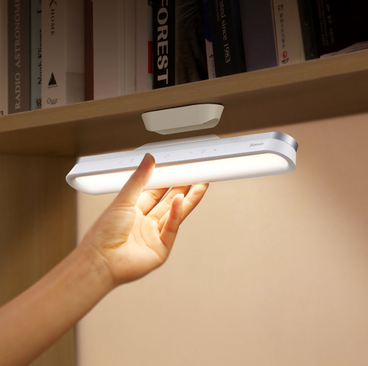 Magnetische Oplaadbare LED-lamp Draadloos Wandlamp Sfeerlicht USB-C 30 × 40 cm Wit 30 Uur Verlichtingsduur | Sulvida