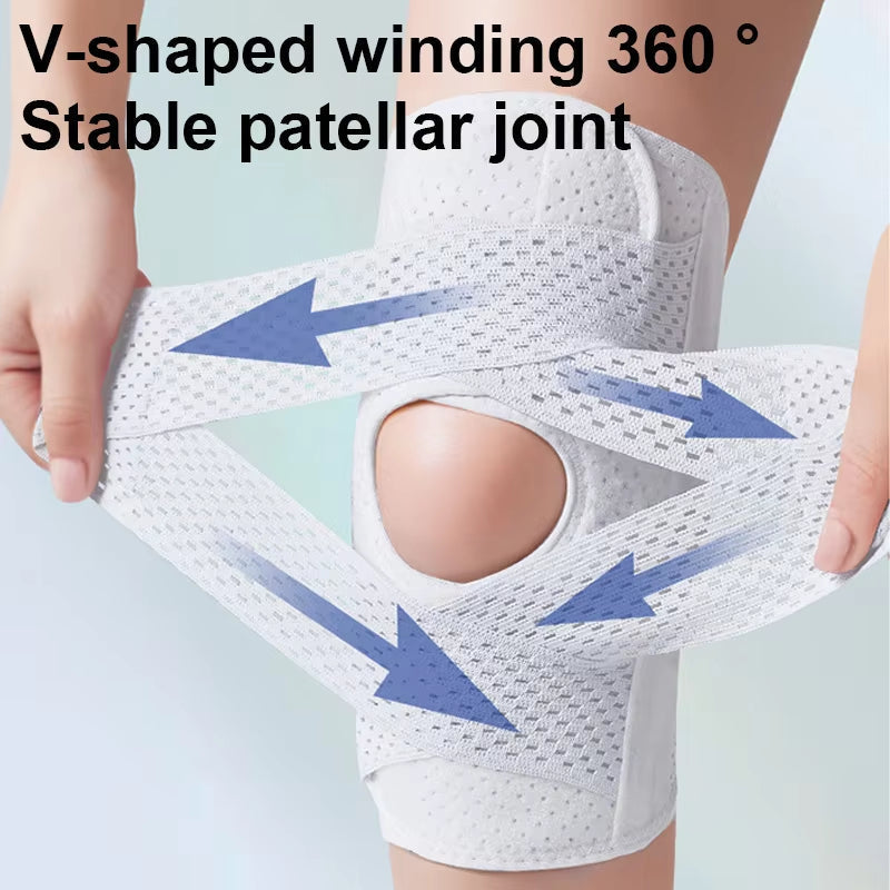 Genouillère réglable avec système de compression pour le sport, la récupération, la stabilité et le maintien au quotidien | Sulvida