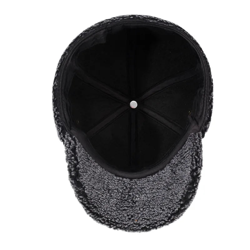 Baseballcap met Fleece Oorflappen voor de Winter – Warme Sportieve Pet met Nekflap en Verstelbare Sluiting | Sulvida