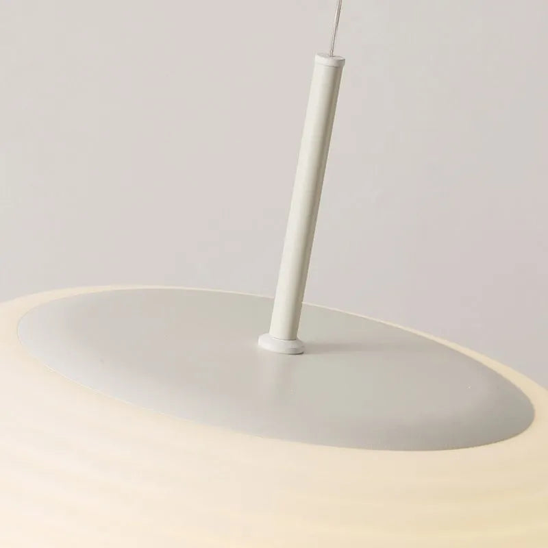 Hanglamp Wit Acryl Ovaal Dimbaar LED Verlichting Woonkamer Eetkamer Slaapkamer Modern Design Stijlvol Elegant | Sulvida
