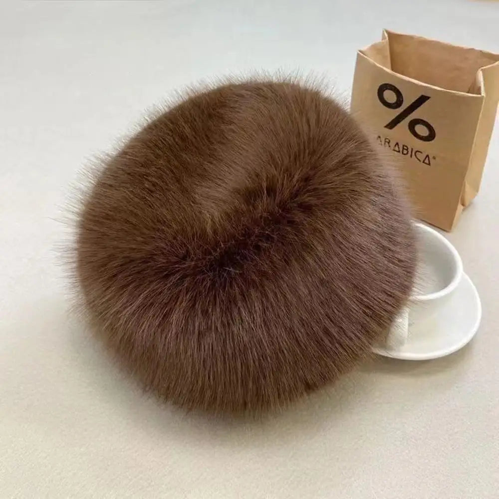 Bontmuts Kunstbont Winterhoed Russische Ushanka Bomber Style Warm Fluffy Knuffelig Oorflappen Wintermode | Sulvida