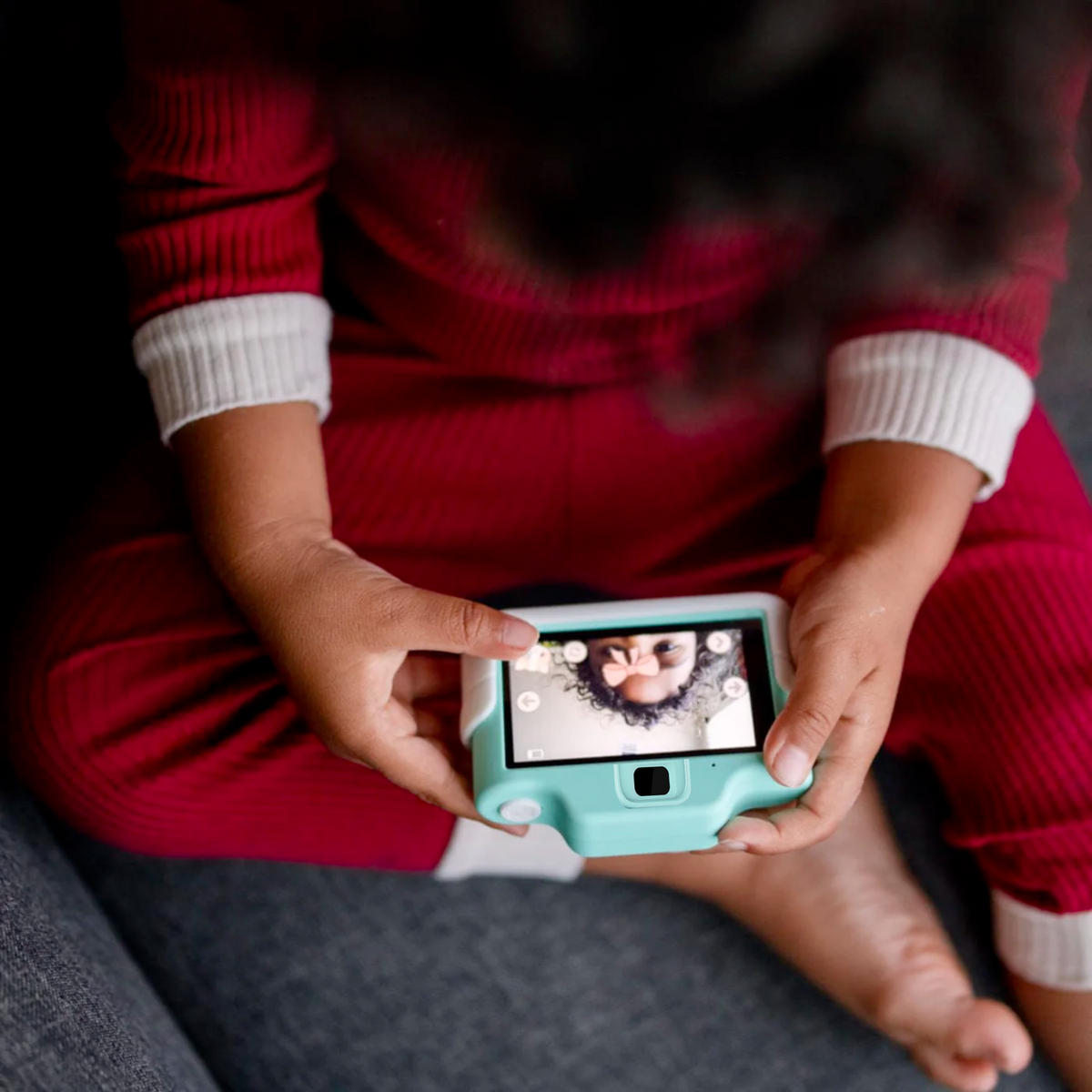 Digitale Kindercamera Robuust ABS-Polycarbonaatbehuizing Foto en Video Creatief Speelgoed voor Jonge Ontdekkers | Sulvida