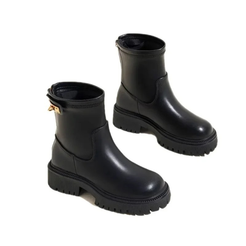 Bottines à fermeture éclair pour femme, décontractées, confortables, coupe classique, élégantes et stylées, pour tous les jours, en automne et en hiver | Sulvida