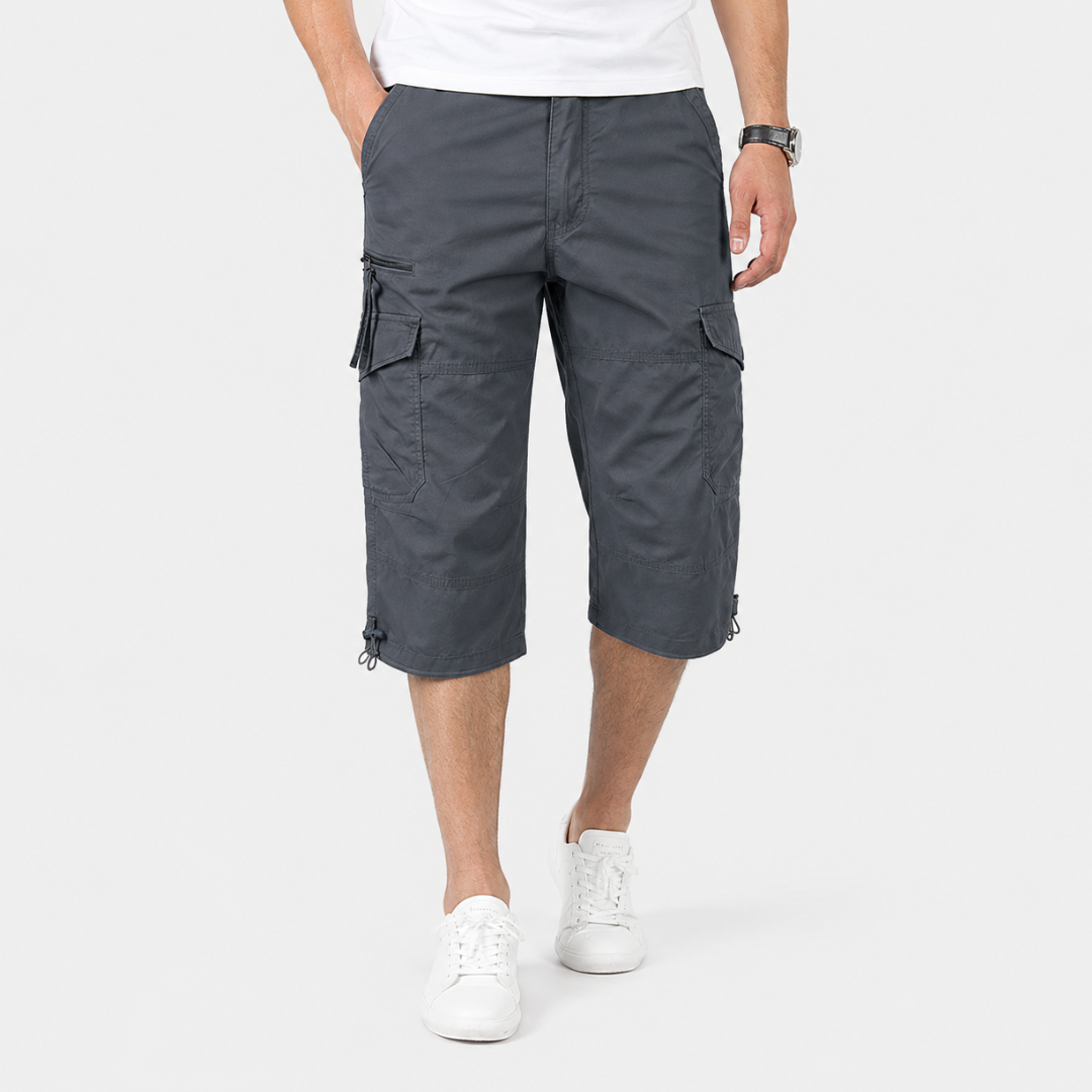 Outdoor Cargo Hiking Shorts Heren Knielengte Quick-Dry Meerdere Zakken Trail Kamperen Wandelen Zomer | Sulvida