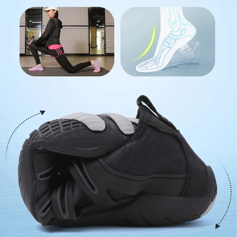 Ergonomische Loopschoenen Brede Pasvorm Natuurlijk Loopgevoel Ademend Wandelschoenen Fitness Sportschoenen | Sulvida