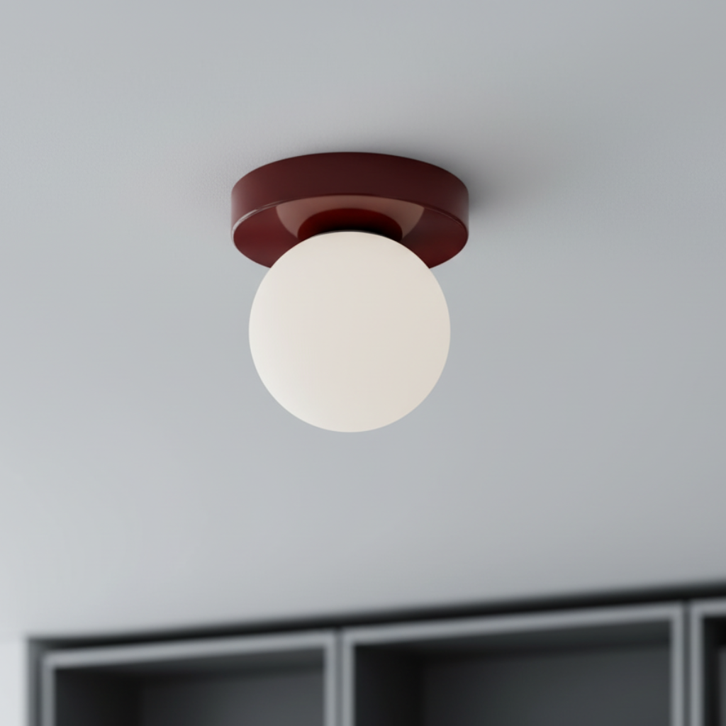 Wandlamp Plafondlamp Glazen Bol Gekleurde Schijf Hal Slaapkamer Leeshoek Moderne Sfeervolle Decoratieve Verlichting | Sulvida