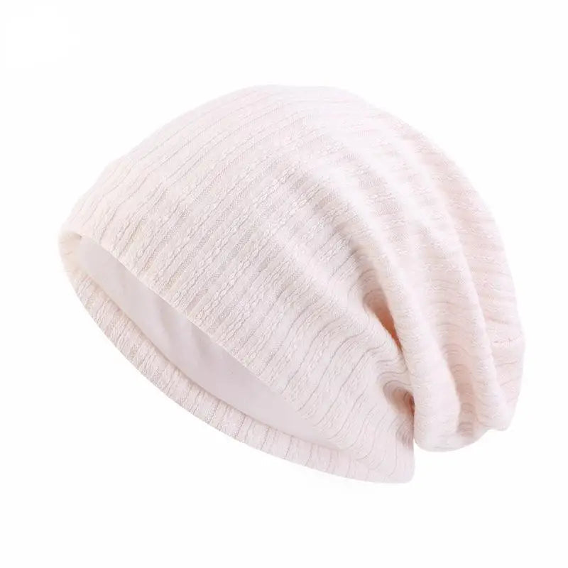 Katoenen Muts met Tarwepatroon Winter Beanie Warmte Comfort Unisex One Size Gebreide Wintermuts Stijlvol | Sulvida