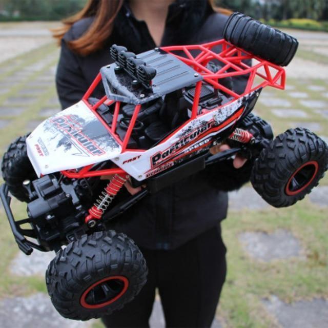 Afstandsbestuurbare Monstertruck RC Auto 4x4 All-Terrain met Rubberen Banden voor Kinderen en Volwassenen | Sulvida