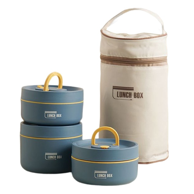 Thermos lunchbox RVS 420ml 620ml voor warme maaltijden onderweg geïsoleerd lekvrij lunchpot voedselcontainer | Sulvida