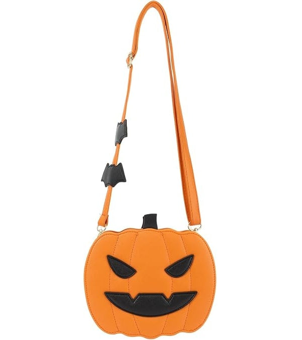 Pompoenvormige Crossbody Tas Gothic Steampunk Stijl Dames Schoudertas Halloween Design Vintage Accessoire | Sulvida