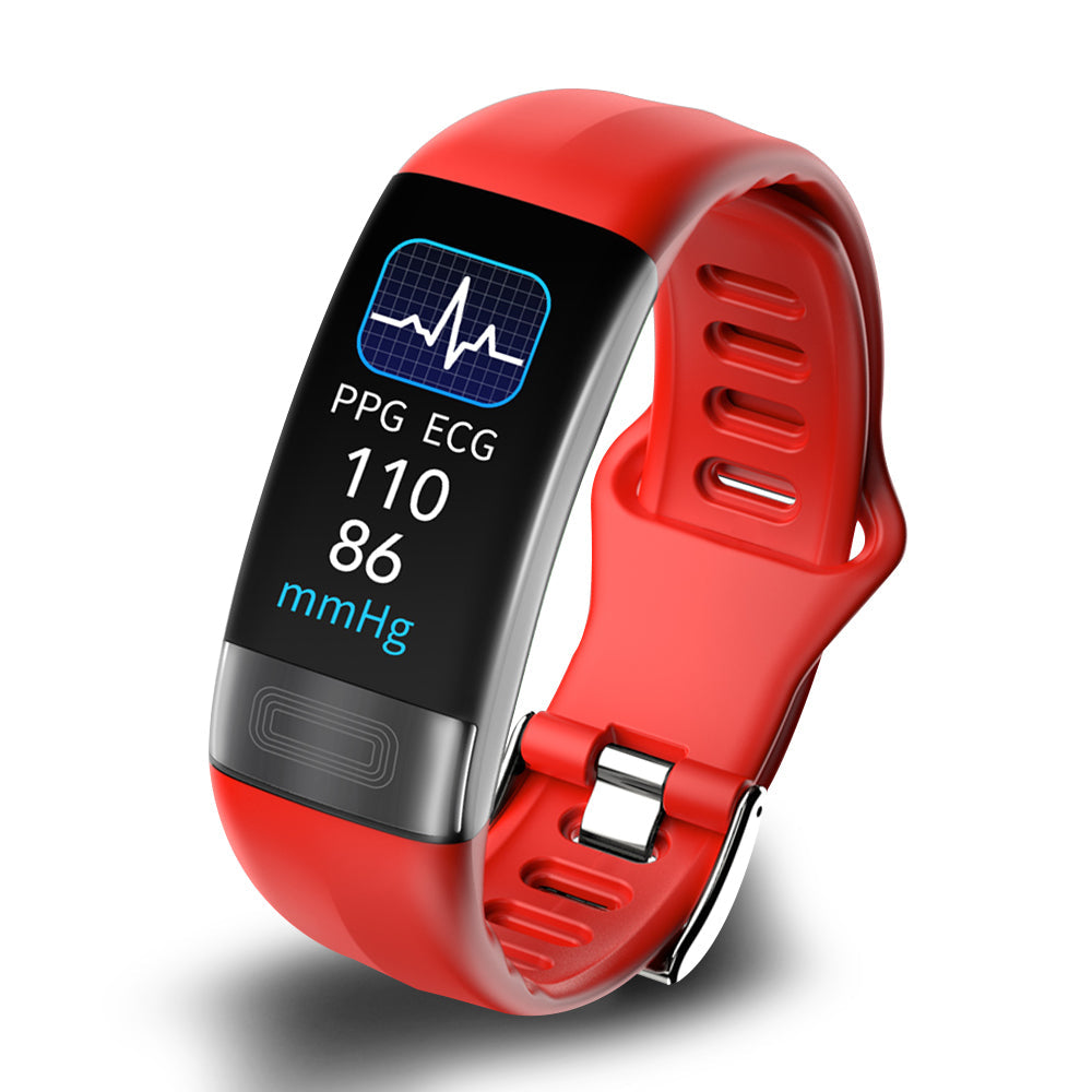 Smartwatch met Bloeddrukmeter Hartslagmeting Zuurstofmeting Slaaptracker Stappenteller Gezondheidsmonitoring | Sulvida