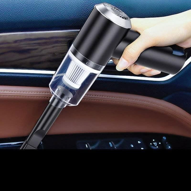 Compacte draadloze handstofzuiger 120W USB-oplaadbaar voor auto bureau toetsenbord thuiskantoor schoonmaak | Sulvida