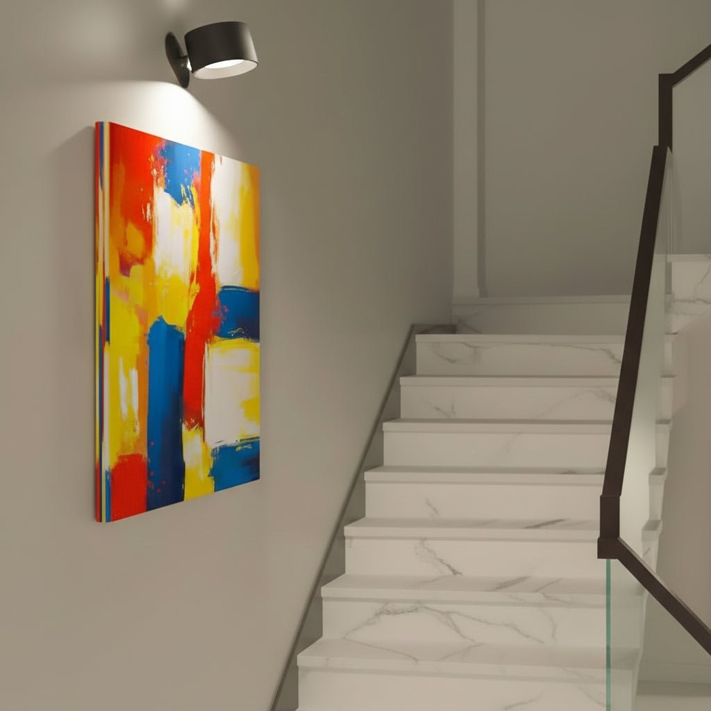 Draadloze Wandlamp LED Magnetisch Verstelbaar Dimbaar Oplaadbaar Sfeerlicht Modern Design Woonkamer Interieur | Sulvida