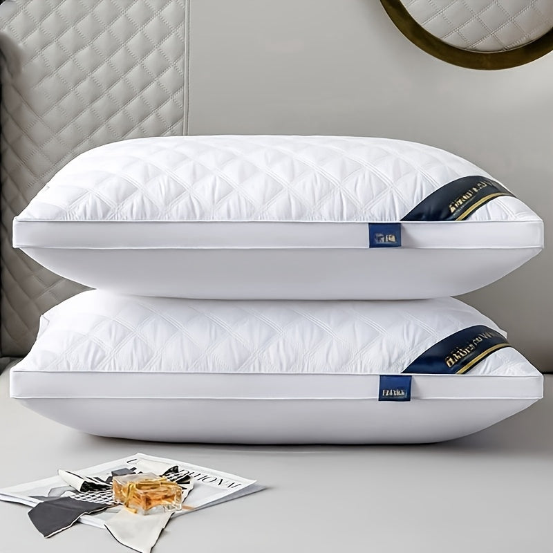 Slaapkussens Hypoallergeen Set van 2 Kussens 60x60 cm Ademend Matras Hoofdkussen Hotelslaap Microvezel | Sulvida