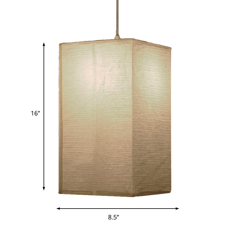 Papieren Hanglamp Wit Lantaarn Ø29-41-57cm Scandinavisch Design E27 Pendellamp Eetkamer Slaapkamer Woonkamer | Sulvida