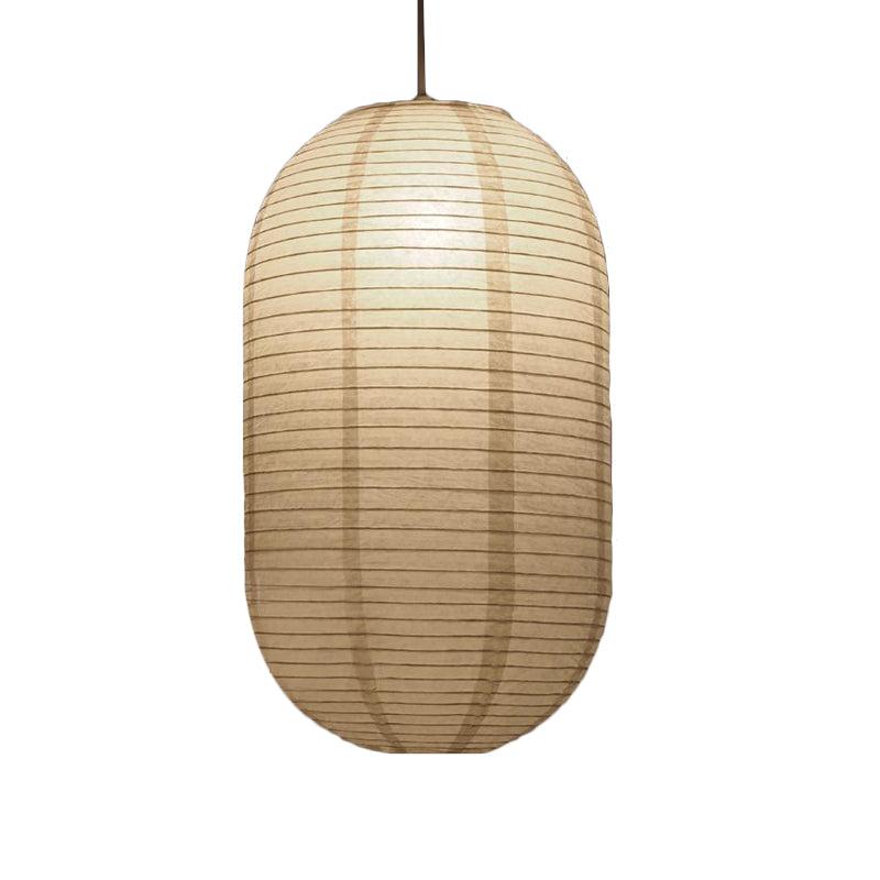 Papieren Hanglamp Wit Lantaarn Ø29-41-57cm Scandinavisch Design E27 Pendellamp Eetkamer Slaapkamer Woonkamer | Sulvida