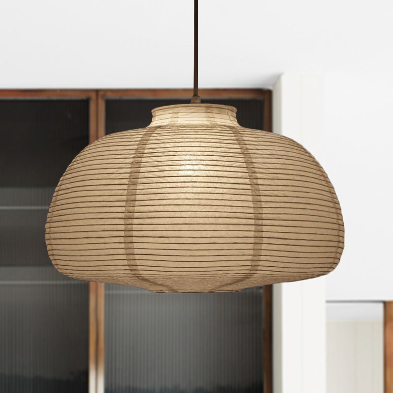 Papieren Hanglamp Wit Lantaarn Ø29-41-57cm Scandinavisch Design E27 Pendellamp Eetkamer Slaapkamer Woonkamer | Sulvida