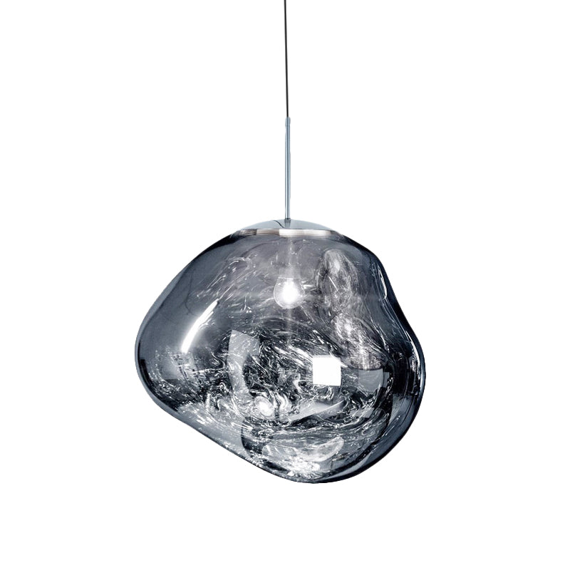 Glazen Hanglamp Metaal Eetkamer Verlichting Modern Design Woonkamer Plafondlamp Drie Kleuren Dimbaar Sfeerverlichting | Sulvida