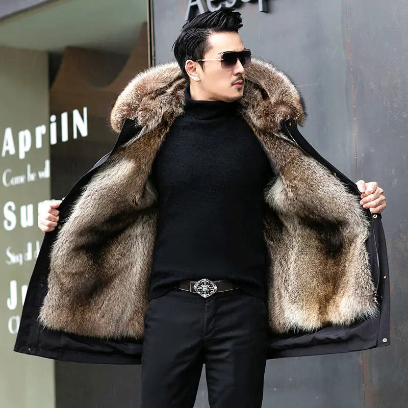 Parka d’hiver doublée longue pour homme, chaude, épaisse, avec capuche, noir, marron, gris, imperméable et respirante, veste d’extérieur | Sulvida