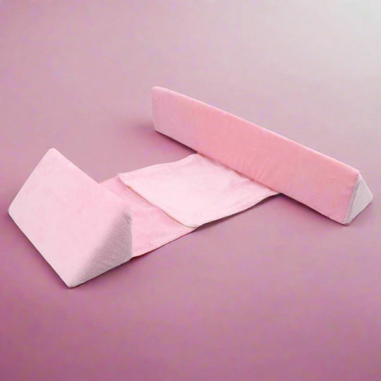 Driehoekig Verstelbaar Zijligkussen Baby Memory Foam Ademend Anti-Kantelkussen Veilig Slapen 0-12 Maanden | Sulvida