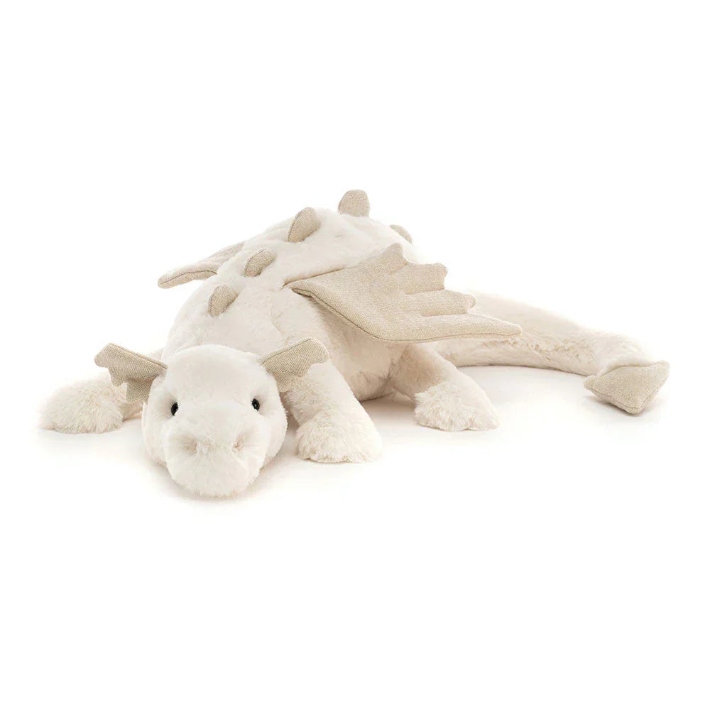 Pluche Drakenknuffel met Vleugeltjes voor Kinderen | Zacht Decoratief Knuffelbeest Kinderkamer Dragon | Sulvida