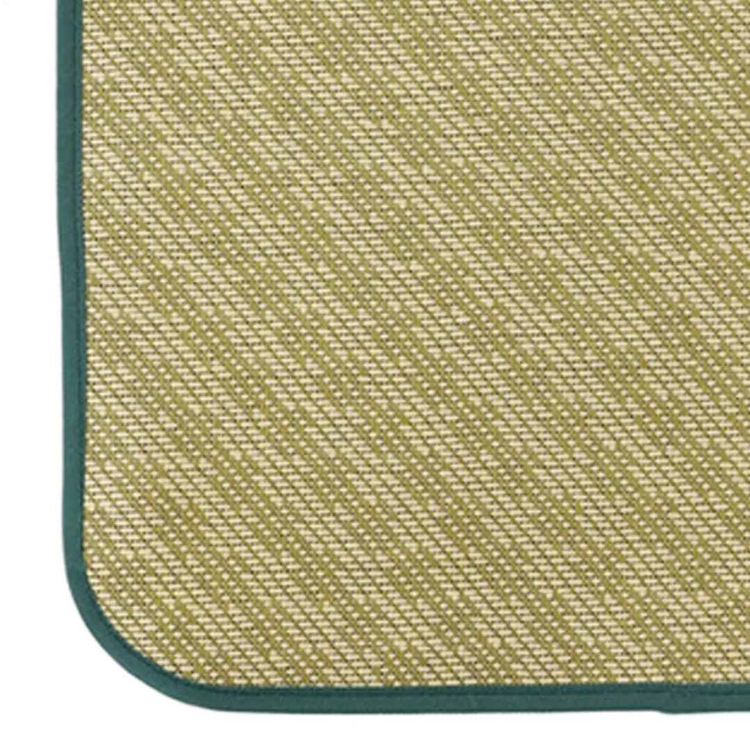 Tapis rafraîchissant respirant pour animaux avec coussin, pour chiens et chats, vert L 100×75×7 cm, couchage rafraîchissant | Sulvida