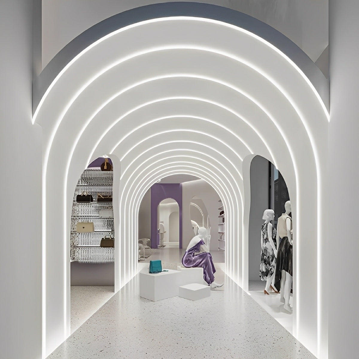 Flexibele LED-lichtstrip voor inbouwverlichting met 144 lampen per meter IP67 waterdicht dimbaar sfeerlicht | Sulvida