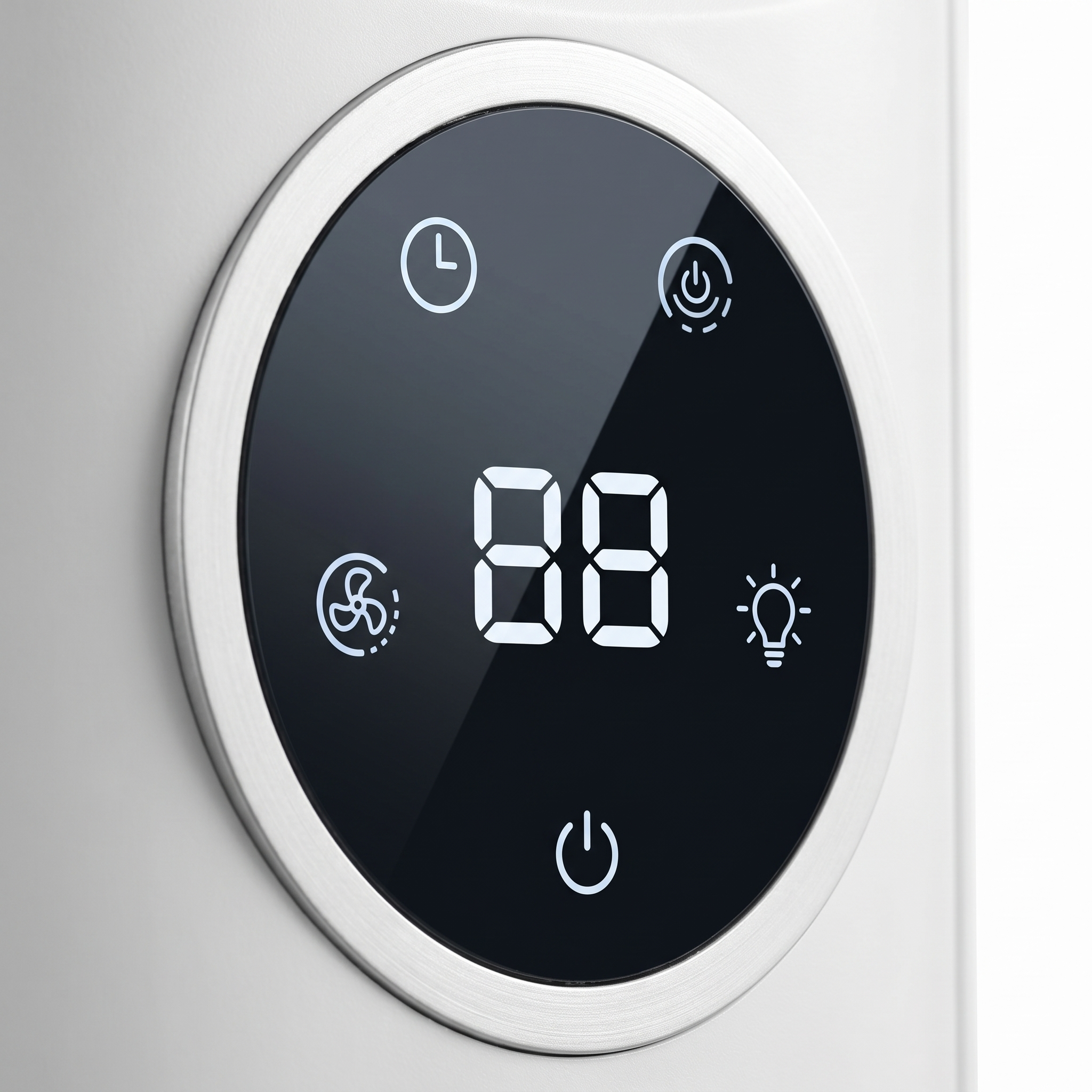 Draagbare Bladloze Ventilator met USB-Aansluiting – Stil Koelsysteem voor Thuis en Kantoor – 6 Snelheden met Timer | Sulvida