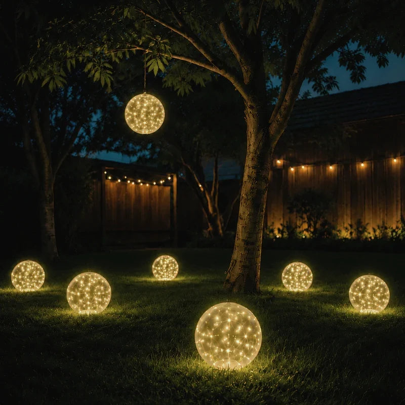 Solarlamp Zwevend Tuinlicht Waterdicht IP68 Veelkleurig LED Zwembadverlichting Hangbaar Terras Tuin Sfeer | Sulvida
