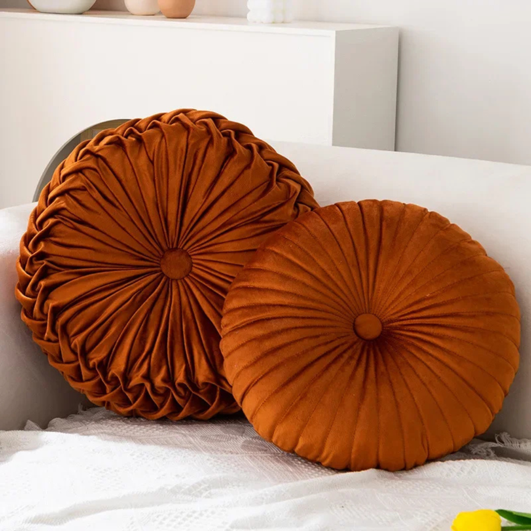Pluche Sierkussen met Zachte Vulling voor Bank & Bed Roze Grijs Crème Blauw Oranje Bruin Groen 35 of 41 cm | Sulvida