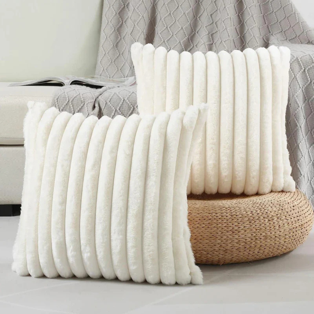 Plushé Kussensloop 45×45 cm Zacht Fluweel Sierkussen Hoes Woondecoratie Bank Stoel Bed Woonkamer Decoratief | Sulvida