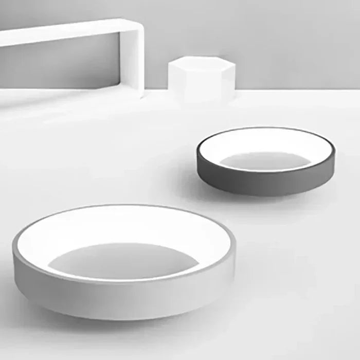 Scandinavische Ronde LED Plafondlamp – Minimalistisch Design met Dimbaar Sfeerlicht voor Woonkamer, Slaapkamer en Gang | Sulvida