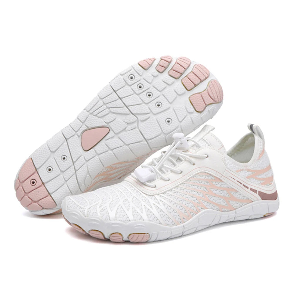 Waterschoenen Unisex met Sneldrogend Mesh en Rubberen Antislipzool voor Strand Zwembad Watersport Aquagym | Sulvida