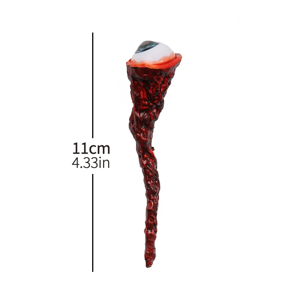 Bloedstollend Realistisch Losgerukt Oog Halloween Decoratie Griezel Party Cosplay Horror Prop Feest Accessoire | Sulvida
