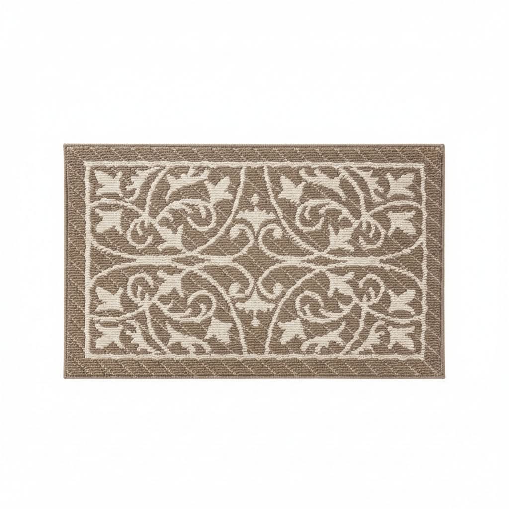 Paillasson antidérapant d’intérieur gris 60x90 cm – Tapis à seuil bas qui retient la saleté pour entrée, hall et vestibule | Sulvida