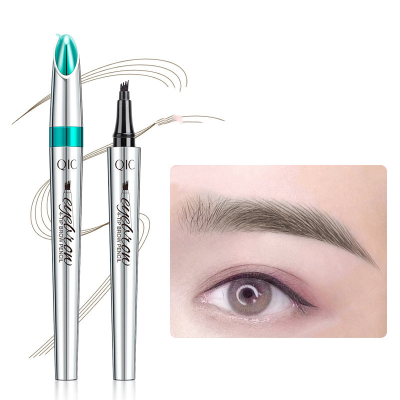 Wenkbrauwpotlood 3D Precisie Natuurlijke Haartjes Zwart Bruin Grijs Langdurig Make-up Uitwisbaar Tool | Sulvida