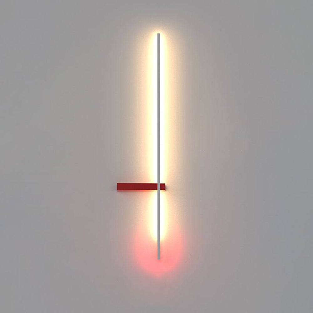 Lineaire Wandlamp Metaal Acryl Kleurrijk Modern Design Woonkamer Eetkamer Sfeervol Interieur Verlichting | Sulvida