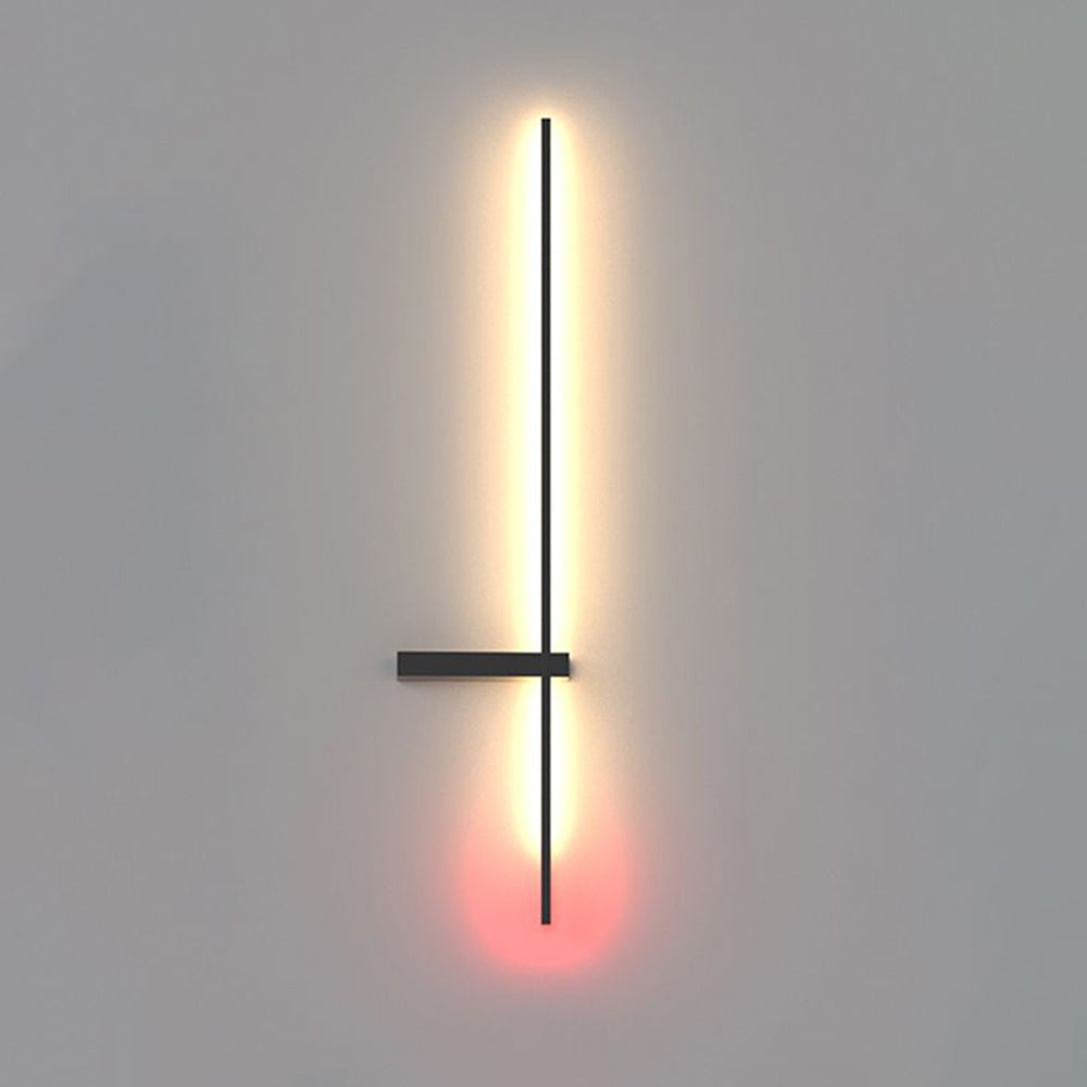 Lineaire Wandlamp Metaal Acryl Kleurrijk Modern Design Woonkamer Eetkamer Sfeervol Interieur Verlichting | Sulvida