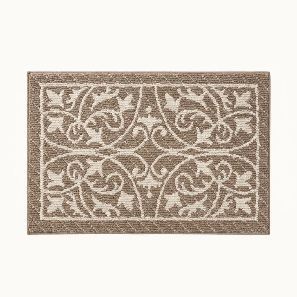 Paillasson antidérapant d’intérieur gris 60x90 cm – Tapis à seuil bas qui retient la saleté pour entrée, hall et vestibule | Sulvida