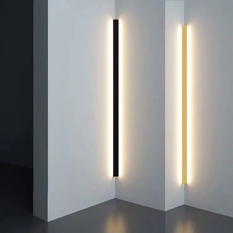 Minimalistische Wandlamp Lineair Design Metaal Acryl Slaapkamer Woonkamer LED Moderne Interieurverlichting | Sulvida