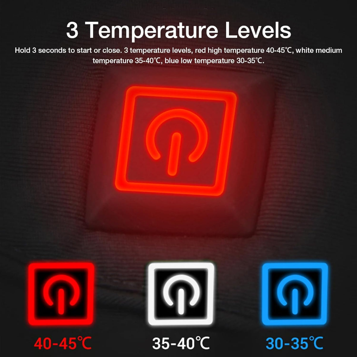 Verwarmde handschoenen oplaadbaar touchscreen waterdicht fleece winter outdoor skiën fietsen wandelen | Sulvida