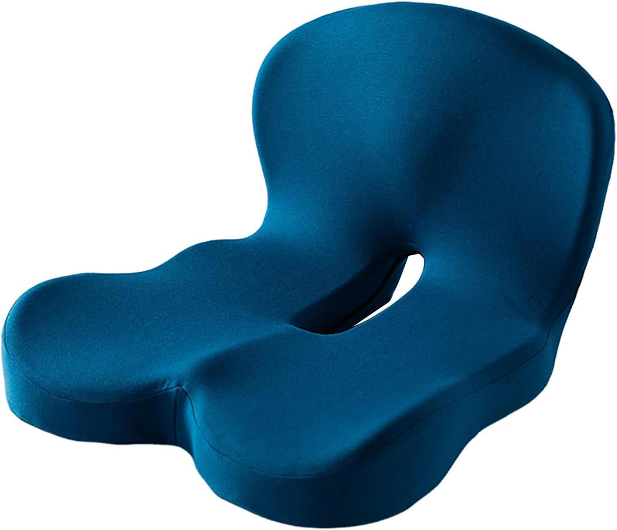 Ergonomisch Zitkussen Memory Foam Drukverlagend Antislip Voor Bureau Thuis Auto Kantoor Reizen Optimaal Comfort | Sulvida