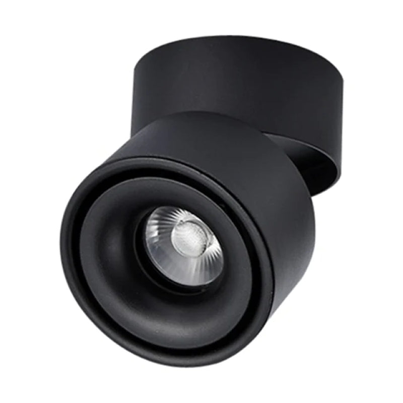 Ronde LED Inbouwspot Metaal Zwart Wit Plafondspot Moderne Verlichting Woonkamer Hal Slaapkamer Keuken | Sulvida