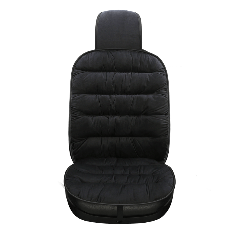 Autostoelkussen Met Korte Pluche Vulling – Zachte Stoelbekleding Voor Comfortabel Autorijden | Sulvida