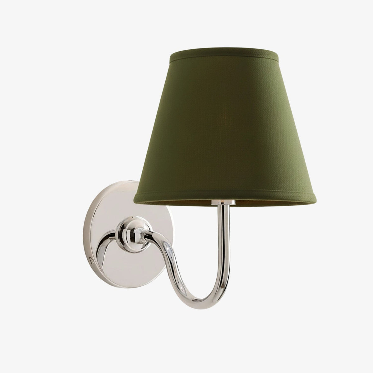 Wandlamp Linnen Kap Messing Armatuur Plissé of Glad Stof E12 Fitting Hardwired Decoratieve Verlichting | Sulvida