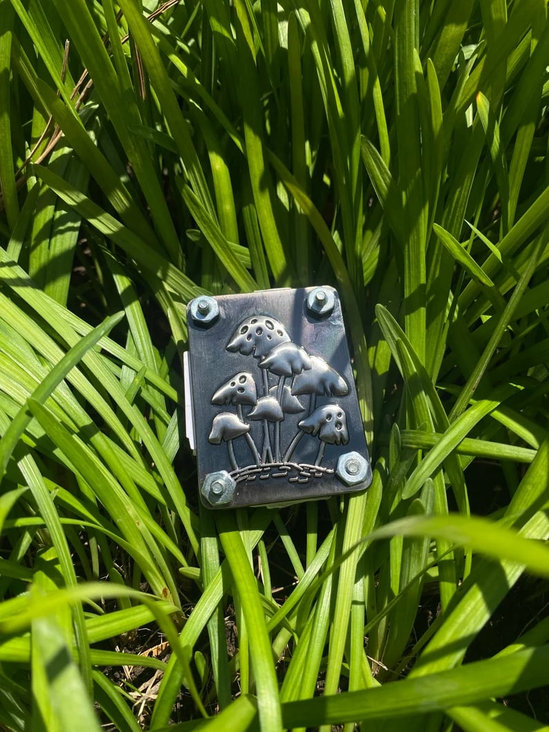 Petite presse à fleurs de poche faite à la main, herbier botanique souvenir pour sécher des fleurs sauvages, cadeau créatif | Sulvida