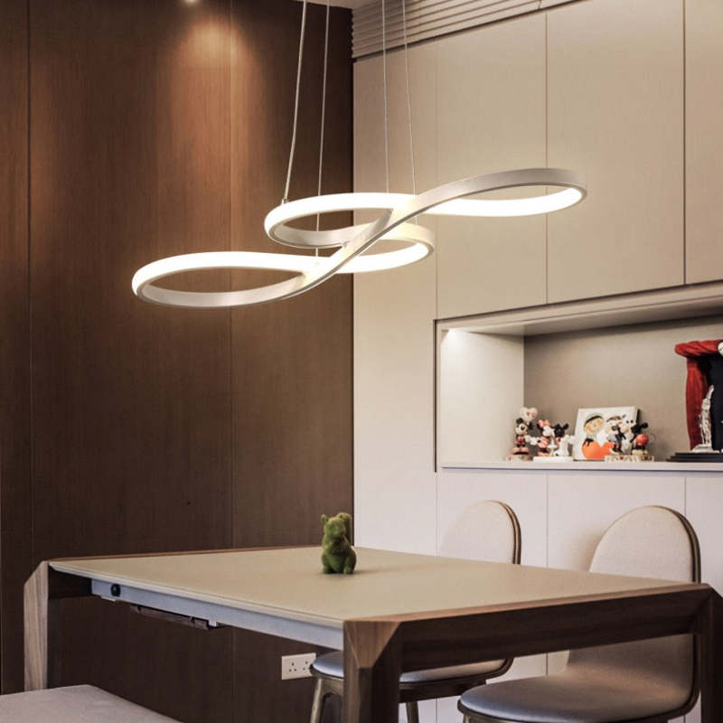 Hanglamp Muzieknoot Zwart Goud LED Dimbaar Eetkamer Woonkamer Verstelbaar Metaal Design Modern Interieur | Sulvida