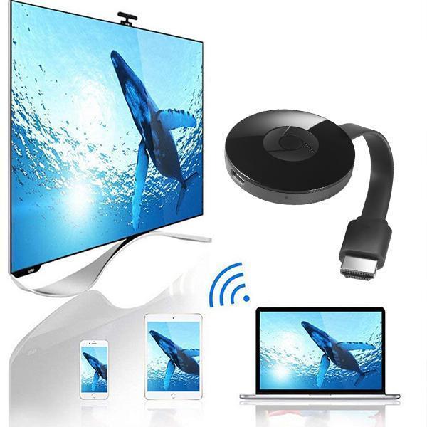 Adaptateur HDMI Wi-Fi sans fil pour la duplication d’écran d’un smartphone vers un téléviseur avec Miracast, AirPlay et DLNA | Sulvida